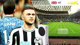 Premier League | 4K | Newcastle United vs Tottenham Hotspur / Xbox Series S