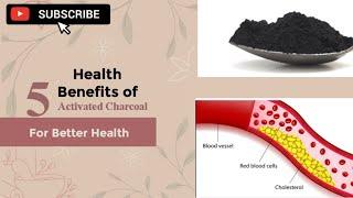 5 Health Benefits Of Activated Charcoal | #thrivingonabetterhealth