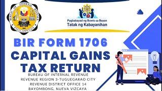 BIR FORM 1706 | BIR BAYOMBONG