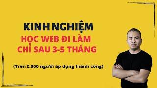 Muốn Học Lập Trình Web Đi Làm nên xem video này(trên 2.000 người áp dụng thành công)| Unitop.vn