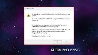 How To Fix Riot Vanguard AVoluteSS3Vad.sys Error