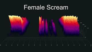 [No Copyright] Woman/Female Scream Sound Effects(Horror/Terrifying Girl)[Royalty-FREE]