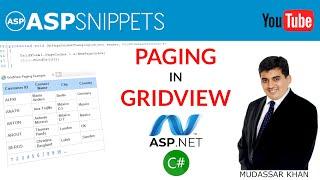 Paging in ASP.Net GridView using C#