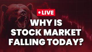 Stock Market LIVE News | Tensions In Middle East Drag Nifty | Why Is Stock Market Down?