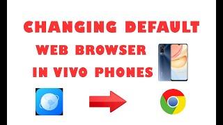 How to Change Default Browser in Vivo Mobile to Google Chrome | Teach Me Friend (tmf)