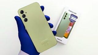 Pure ASMR Unboxing - Samsung Galaxy A14 (LTE/4G, Light Green) + Setup & First Impressions!