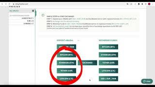 Bestchange.free2ex.com - how to use for exchange fiat and cryptocurrency