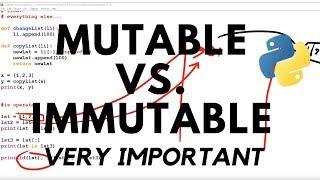 Mutable vs Immutable - Python