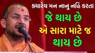 જે થાય છે એ સારા માટે જ થાય છે | BAPS Katha | Baps Pravachan | Baps live | Apurvamuni Swami 2022