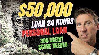  $50,000 Personal Loan | 300 Credit Score Approved  Soft Pull Pre approval Bad Credit OK Loans