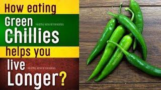 How eating green chillies helps you live longer | Benefits of Green chillies