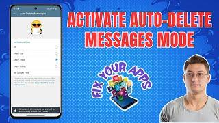 How to Activate the Auto-Delete Messages Mode in Telegram