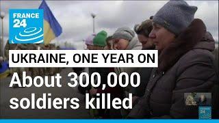 Western intelligence estimates war killed about 100,000 Ukrainian, 200,000 Russian soldiers