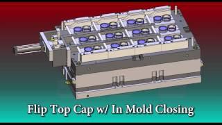 Flip Top Cap w/ In Mold Closing