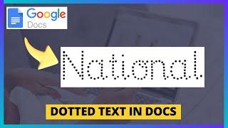 How To Add Dotted Text in Google Docs (Quick Easy Way!)