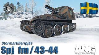 War Thunder: Stormartilleripjäs fm/43-44, Spj Fm/43-44, Swedish, Tier-1, Tank Destroyer