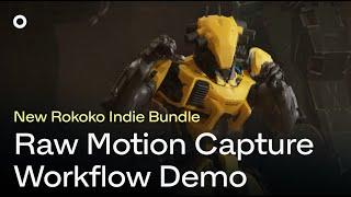 Raw Motion Capture Demo | Rokoko Indie Bundle Saves 40%!