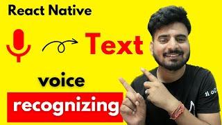 React Native Voice to Text Conversion  | Engineer Codewala