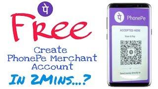 Free !!! Free !! Create Phonepe Merchant Account With PROOF !!!!