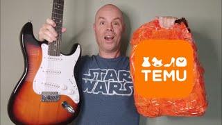 Electric Guitars on Temu? Plus tons of other stuff! #temuhaul #temufinds #guitarreview