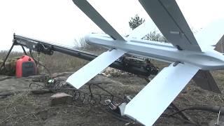 Preparation and launch of the Russian Lancet-52 drone