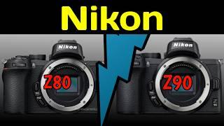 Upcoming Nikon Z80 vs Z90: Detailed Comparison & Features