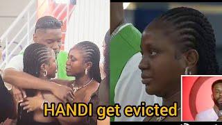 BBNAIJA LIVE EVICTION :,SHAUN & OTHERS SHOCKED AS HANDI GETS EVICTED#bigbrothernaija2024