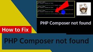 how to install php Composer || fix PHP Composer not found