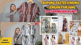 SHOPEE HAUL DASTER KIMONO DAN LENGAN PANJANG 20-50RIBUAN DOANG !!! CAKEP SEMUAAA