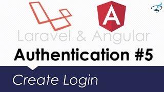 Laravel Angular Authentication with JWT | Create Login #5