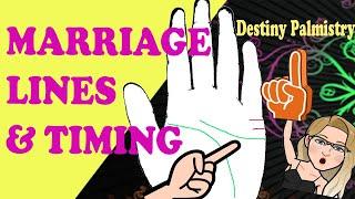 Marriage Lines in Palmistry and Timing of Relationship Lines