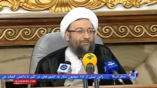 ادبیات خاص صادق لاریجانی: حصر قانونی است، آمریکا هیچ غلطی نمی‌تواند بکند