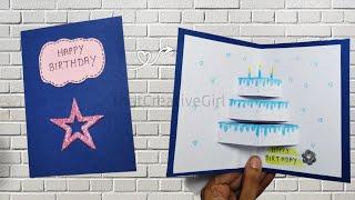 DIY Happy Birthday Greeting Card For Bestfriend  | Birthday Card Ideas Easy Handmade 