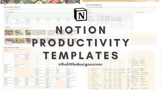 Complete Notion Productivity System (+ TEMPLATES!)