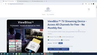 View Bliss TV Streaming Device scam explained