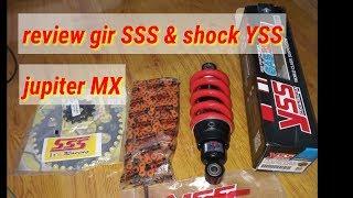 Review gir set SSS & shock YSS Jupiter Mx 135