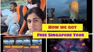 How to get free Singapore tour #singapore #singaporetamil #travelvlog #singaporetour #tamilvlog