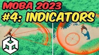 Making A MOBA Character in 2023 - #4: ABILITY INDICATORS (Unity 2023 Tutorial)