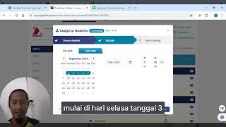 Setting assignment and Extending assignment due date (Indonesian)