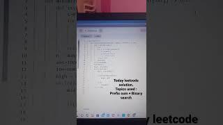 Todays leetcode solution||Minimize Maximum of Array