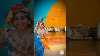 cute krishna status video 