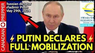 BREAKING NEWS! PUTIN DECLARES TOTAL MOBILIZATION, NATO ATTACKS ON RUSSIA ARE IMMINENT, NUKES ARMED