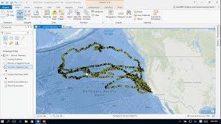 Marine Biology - Modeling telemetry-based animal tracks and home ranges with GIS