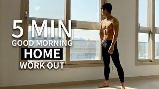 5 MIN HOME WORKOUT YOU CAN DO EVERY MORNING