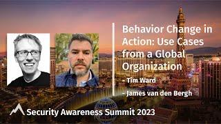 Behavior change in action - use cases from a global organization