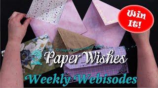 Creative Envelope Solutions Using Envelope Tear Templates by We R Memory Keepers | American Crafts