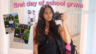 first day of school GRWM *junior year* 2024 | samira desai