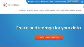 File upload - Free File Hosting, File Sharing, File storage | Payment Proof & Earn Money