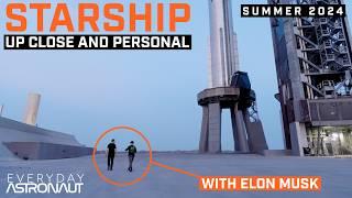 See Starship and the Orbital Launch Pad w/ Elon Musk