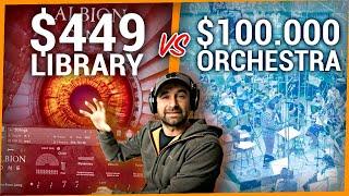 $449 Orchestral LIBRARY vs $100,000 Live ORCHESTRA (Albion ONE - Spider-man 3 Christopher Young)